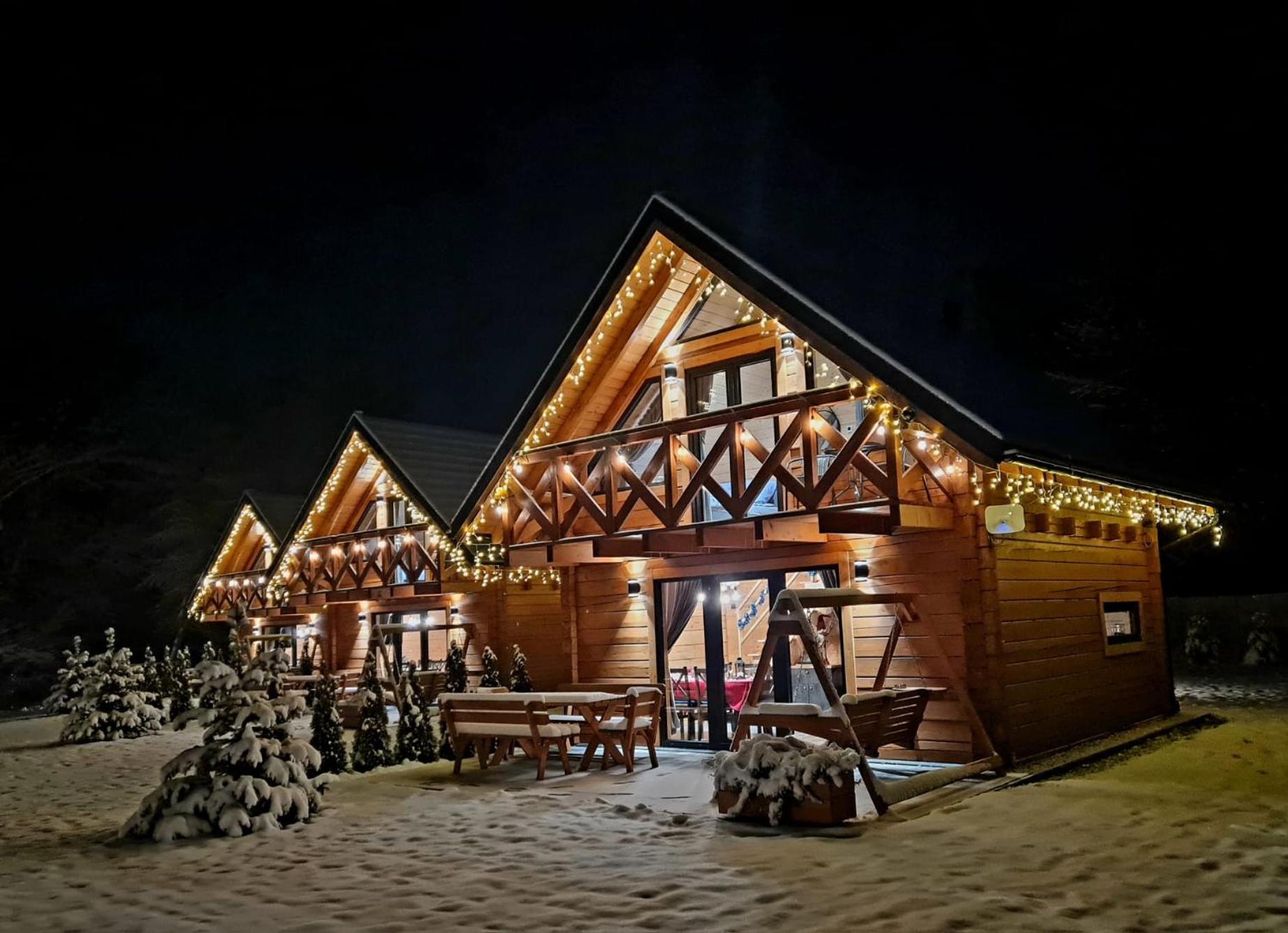 Sloneczne Domki Sudety - Domki Caloroczne Kotlina Klodzka Stary Waliszow Exteriör bild